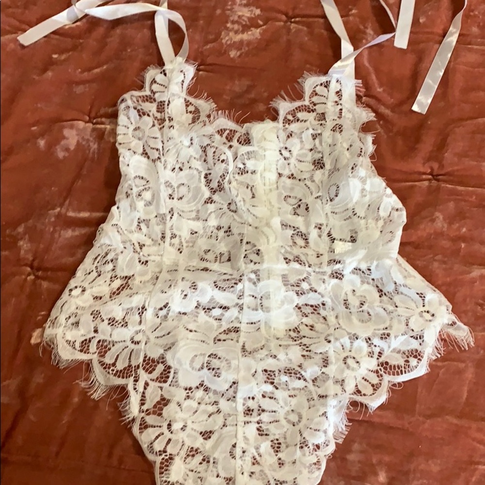 Adjustable body suit teddy - S